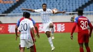 Moussa Dembele will provide cover to the Guangzhou R&F back line